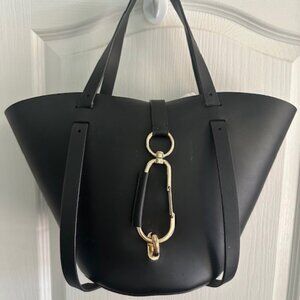 Zac Posen Leather Bucket Bag